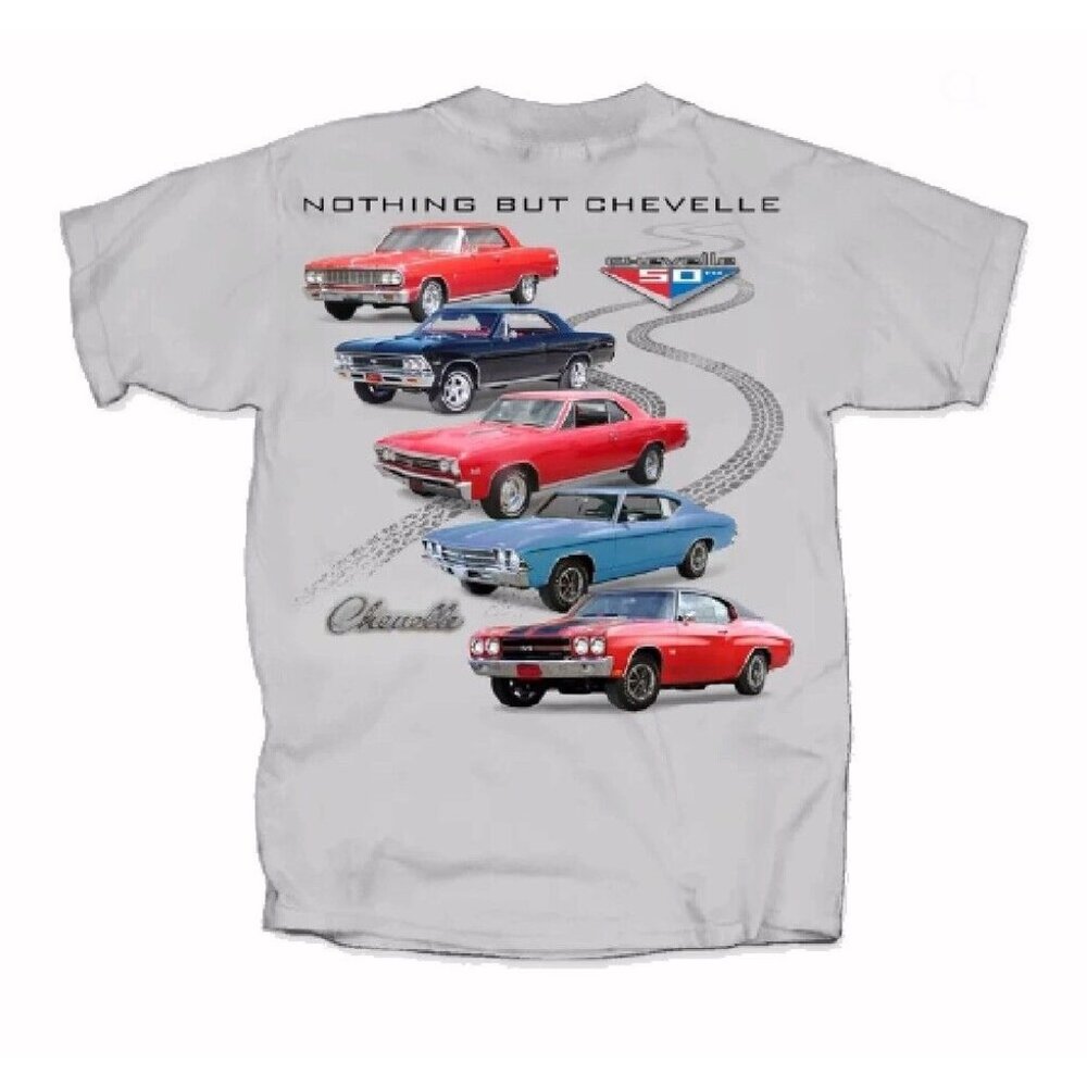 Nothing But Chevy Chevrolet Chevelle Collection Short T-Shirt - NEW Fast Ship